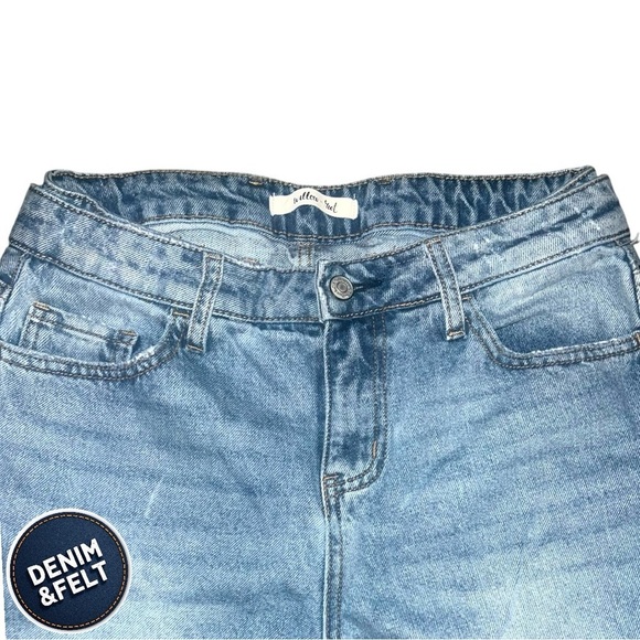 Buckle Women’s Willow & Root The Low Slung Denim Distressed Jean | NEW! 💜👖 - Picture 9 of 15